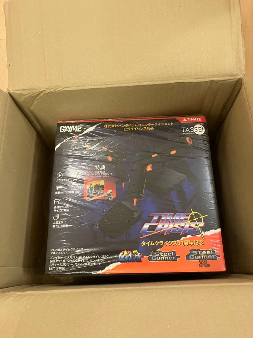 達成電器 G'AIM'E×タイムクライシス アルティメット