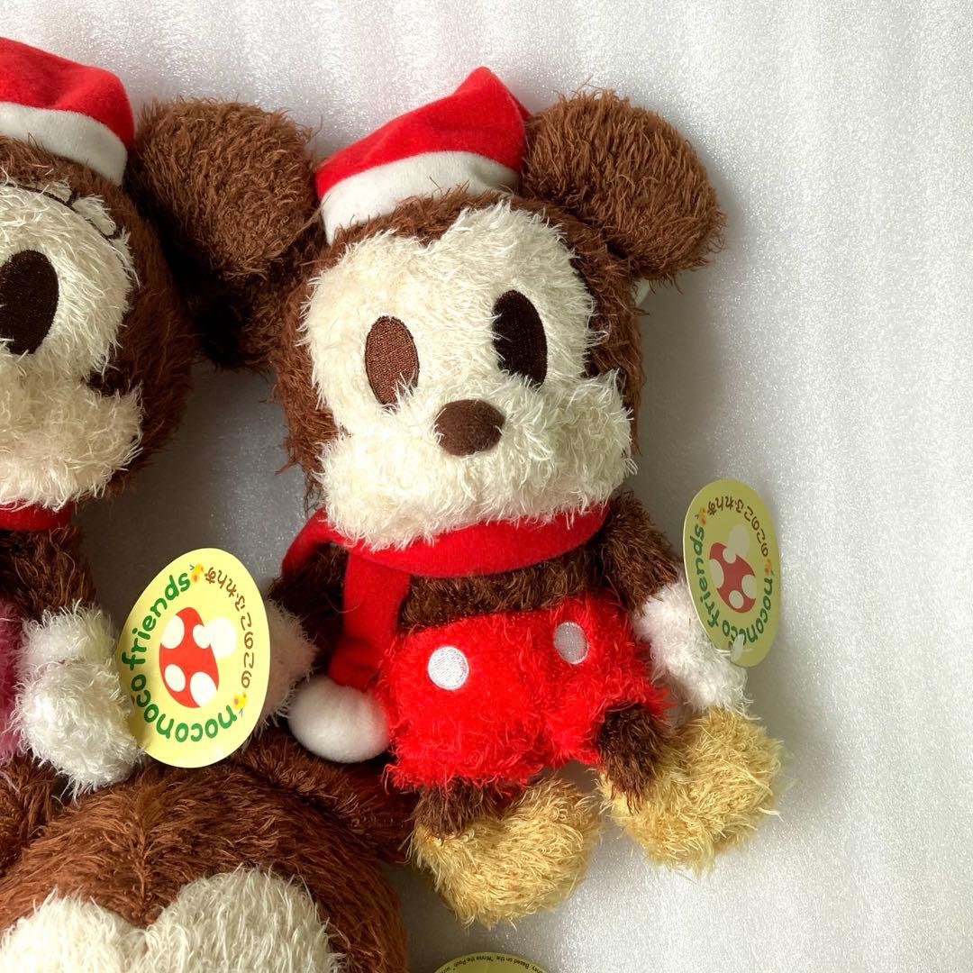 のこのこふれんず ぬいぐるみ ミッキー ミニー サンタ ディズニー ふわふわ