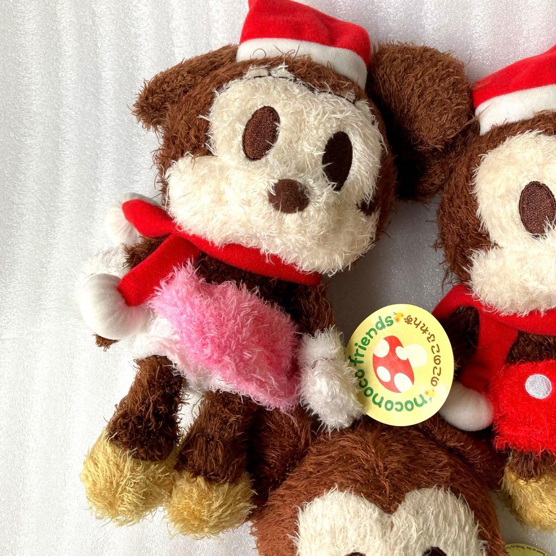 のこのこふれんず ぬいぐるみ ミッキー ミニー サンタ ディズニー ふわふわ