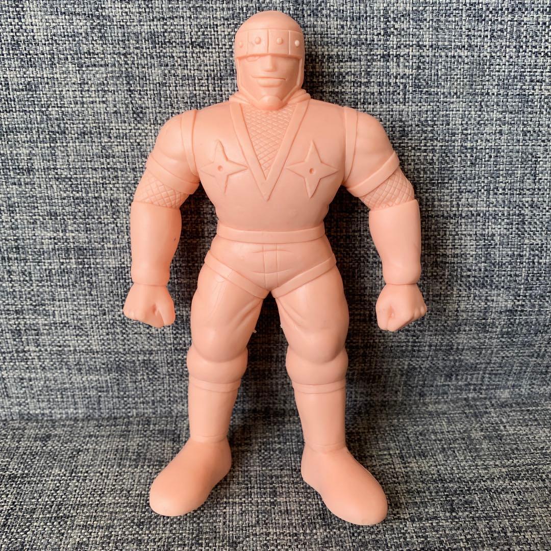 ラーメンマン　ザ・ニンジャ　アシュラマン　3体セット　キン消しデカ消しキン肉マン