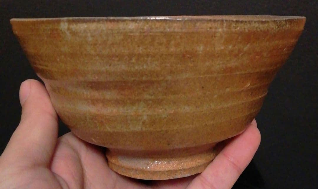 千漢鳳作　韓国　斗々屋　茶碗　共箱　茶道具