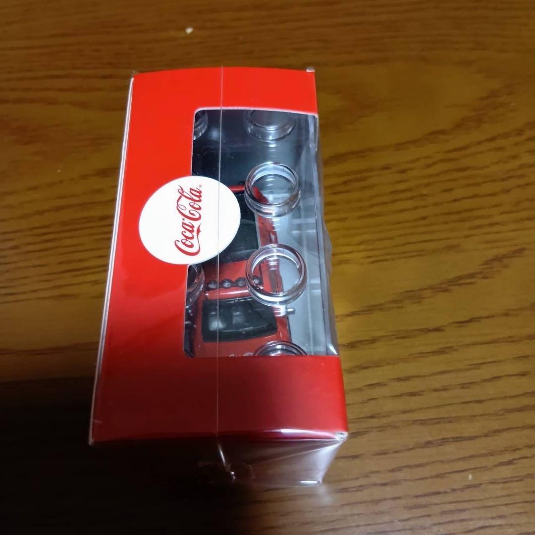 【2台セット】タイニー　TINY コカ・コーラ　ミニカー　1/64 2種