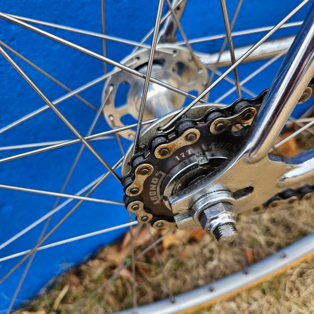 ビンテージ　片倉シルク　ラグレス　540　ピスト　固定　競輪　シングル