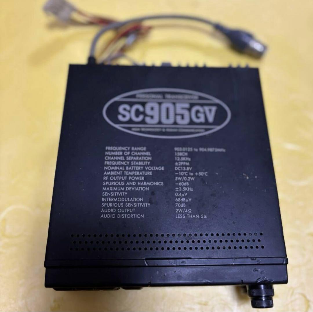 無線機 一式まとめて SC905G 信和通信 TECHNITRON