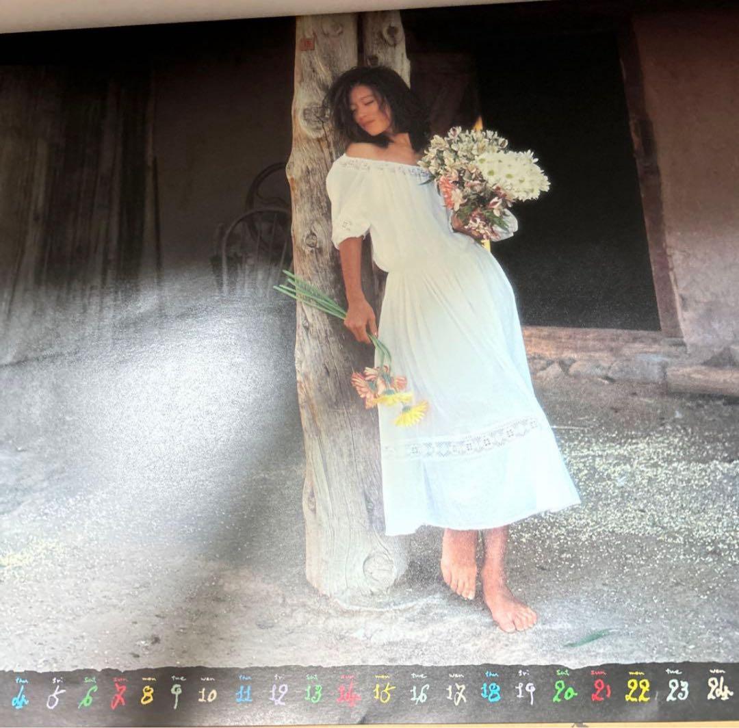 中森明菜　カレンダー　1991