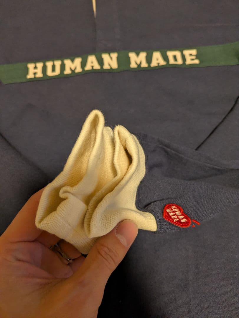 HUMAN MADE ポロシャツ/ラガーシャツ s