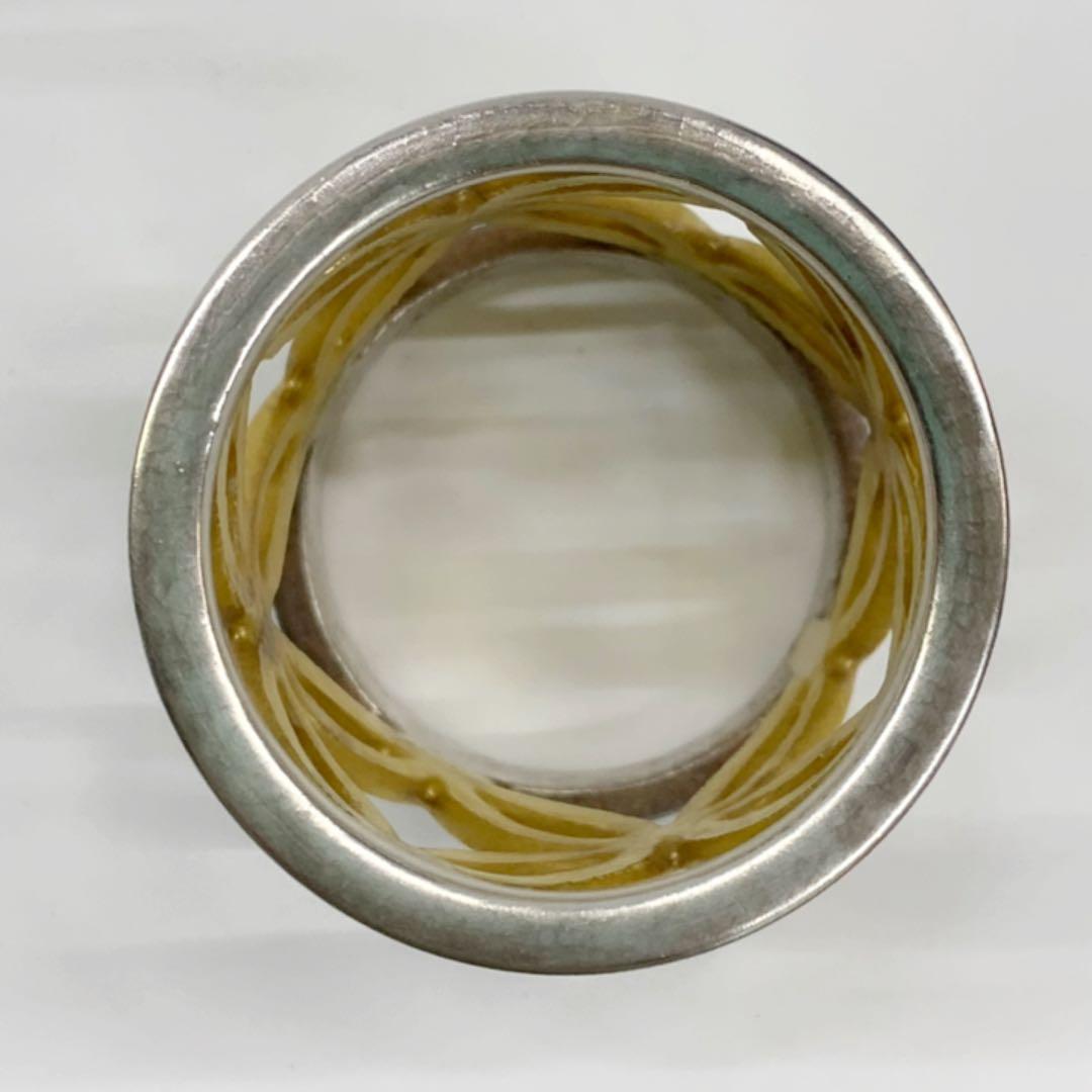 【蓋置　仁清金銀七宝透し】中村秋峰