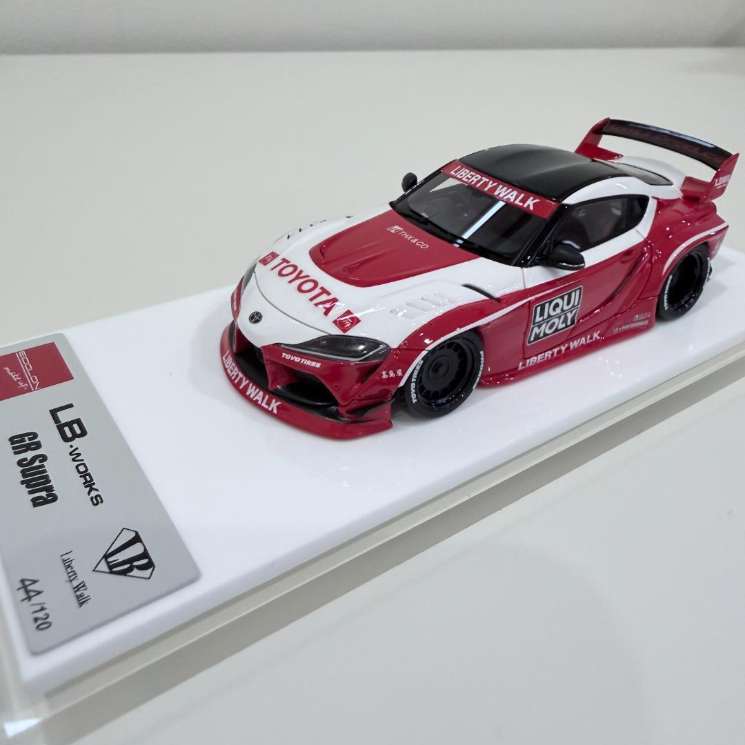 ミニカー LB-WORKS GR Supra 44/120