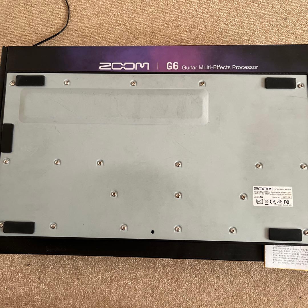 ZOOM G6 マルチエフェクター