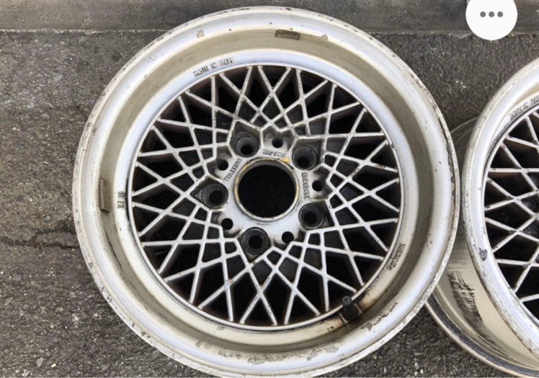  ビンテージホイール　2本　希少品　RG イタリア製　7j-14インチ