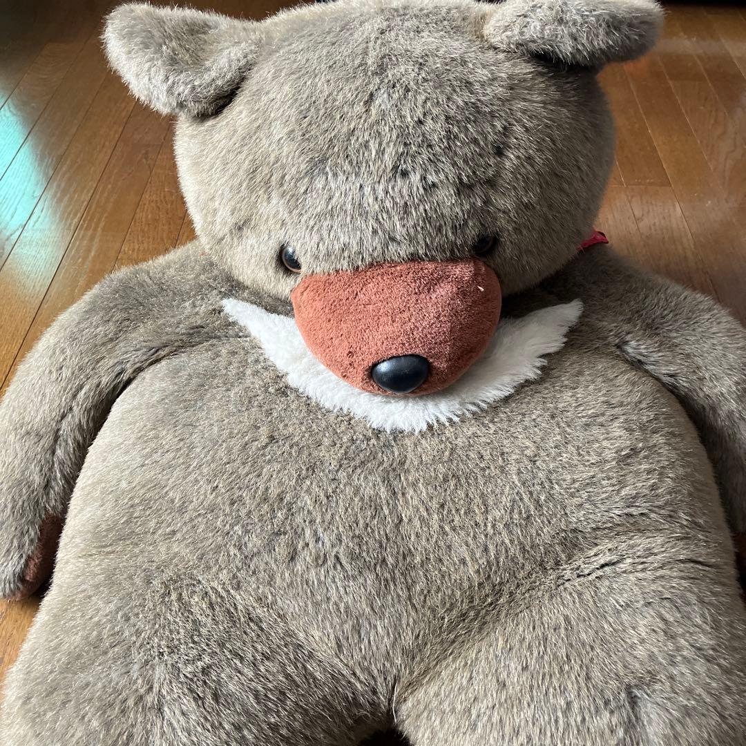くま　ぬいぐるみ　レトロ　特大　昔
