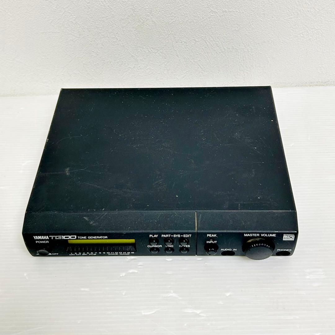 希少 YAMAHA TG100 トーンジェネレーター DTM 音源モジュール