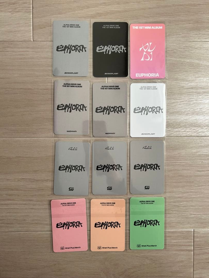 12枚！ALD1 Euphoria ゴヌトレカセット
