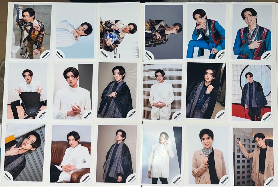 目黒蓮 公式写真 324枚まとめ売り 全てソロ Man