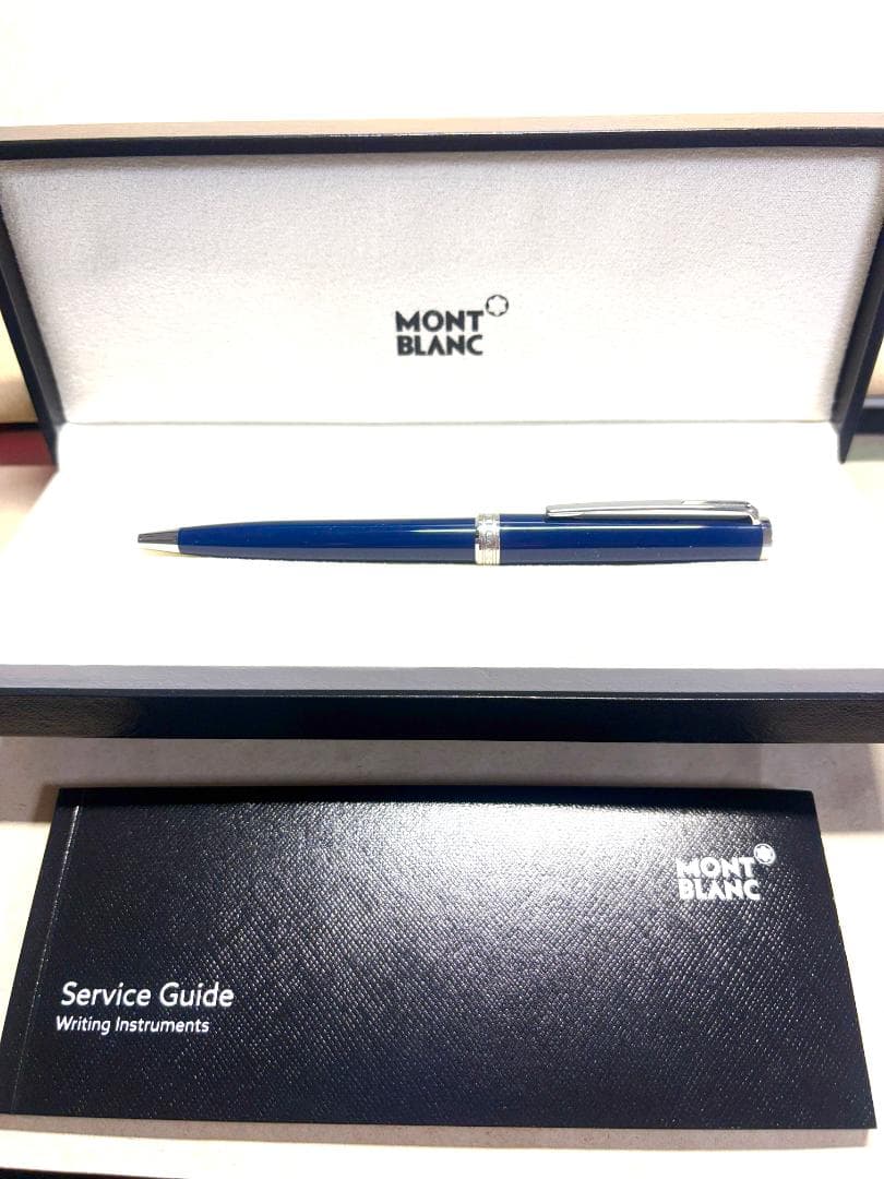 172.モンブランPIX ネイビー/プラチナ　114810　入手困難品　極希少品